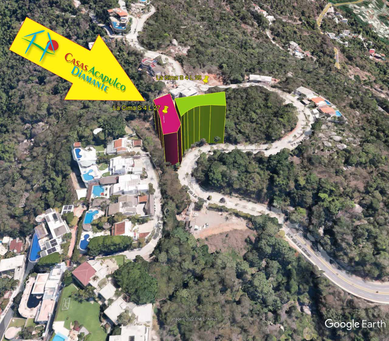 Terreno La Cima S4 L27 y 29 - Vista aérea 4